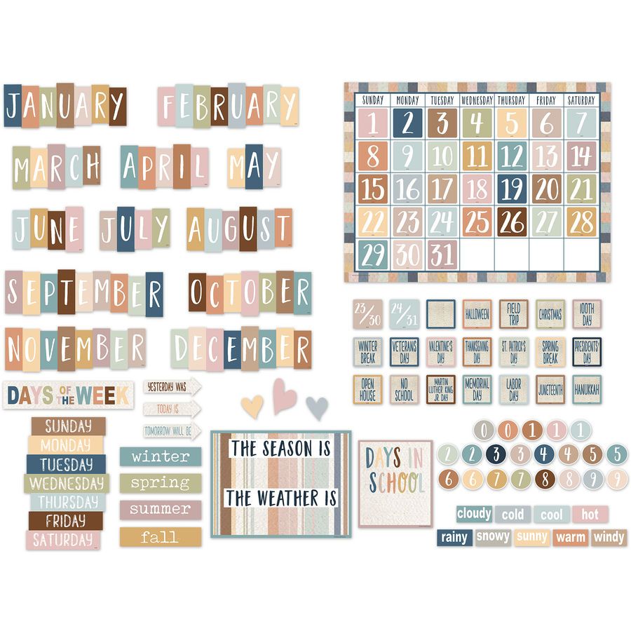 Everyone is Welcome Calendar Bulletin Board-Calendars-Tools 4 Teaching-Classroom Decor and More