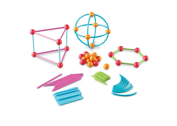 Geometric Shapes Building Set-Fractions, Geometry & Measurement-Tools 4 Teaching-Classroom Decor and More