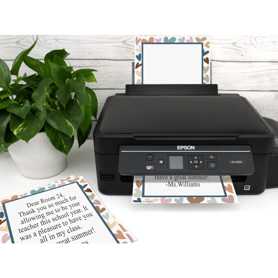 Everyone is Welcome Hearts Computer Paper-Computer Paper-Tools 4 Teaching-Classroom Decor and More