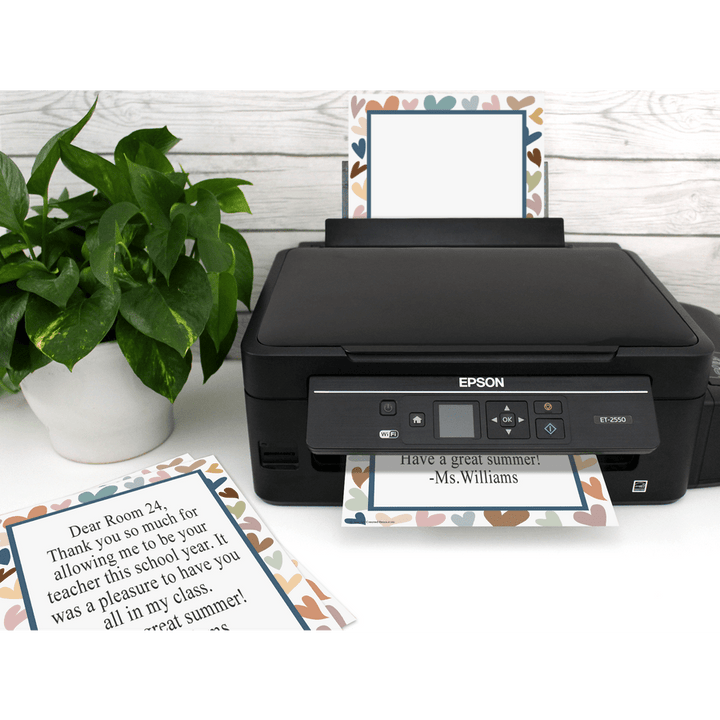 Everyone is Welcome Hearts Computer Paper-Computer Paper-Tools 4 Teaching-Classroom Decor and More