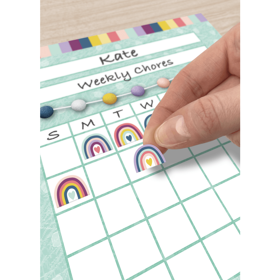 Oh Happy Day Rainbow Mini Stickers-Stickers-Tools 4 Teaching-Classroom Decor and More