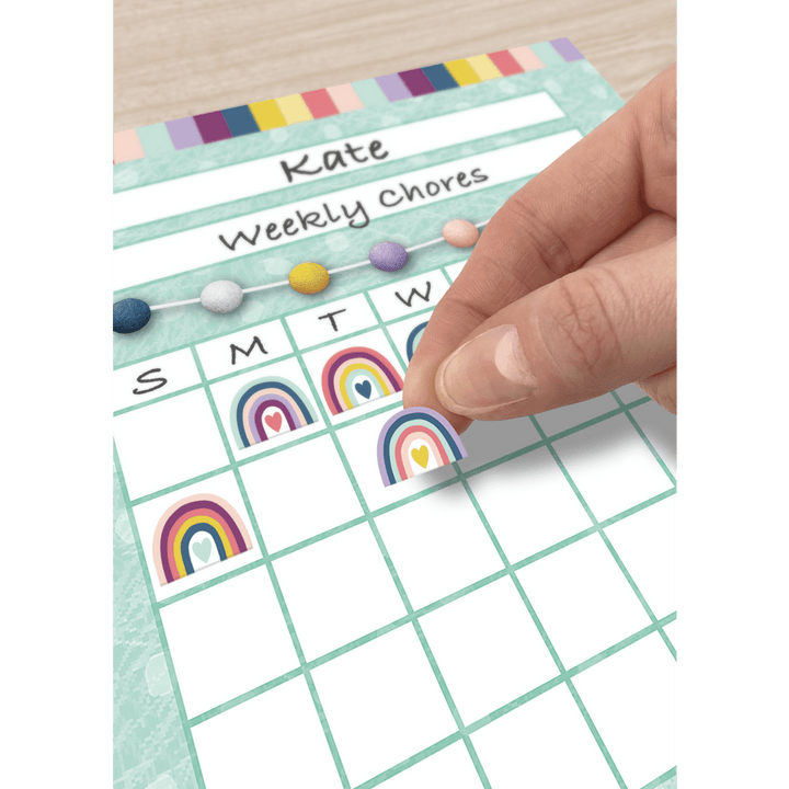 Oh Happy Day Rainbow Mini Stickers-Stickers-Tools 4 Teaching-Classroom Decor and More