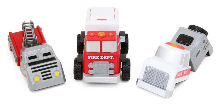 Magnetic Build-A-Truck - Fire and Rescue-Vehicles & Construction-Tools 4 Teaching-Classroom Decor and More