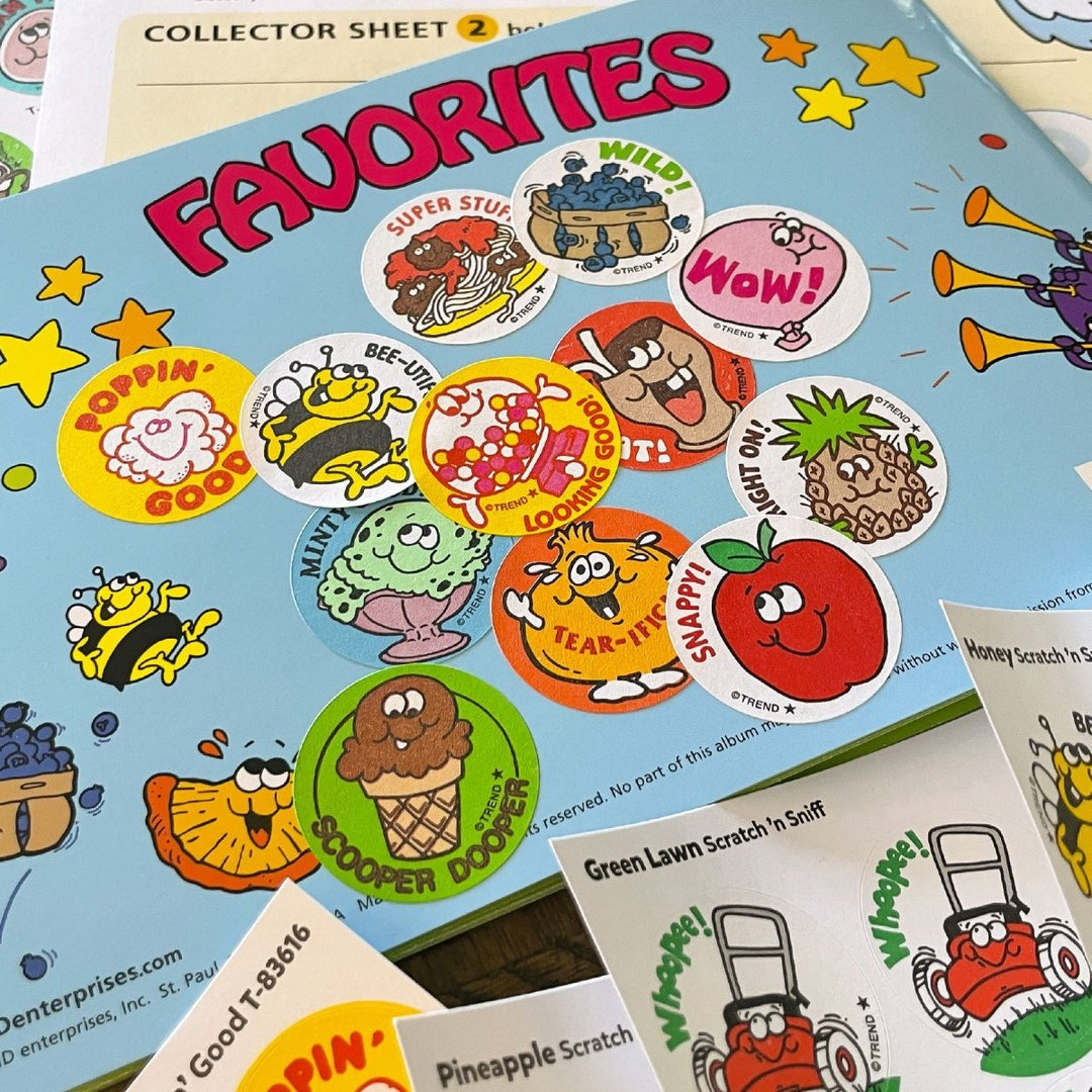 Stickers on Parade Sticker Collector Album (stickers sold separately)-Stickers-Tools 4 Teaching-Classroom Decor and More