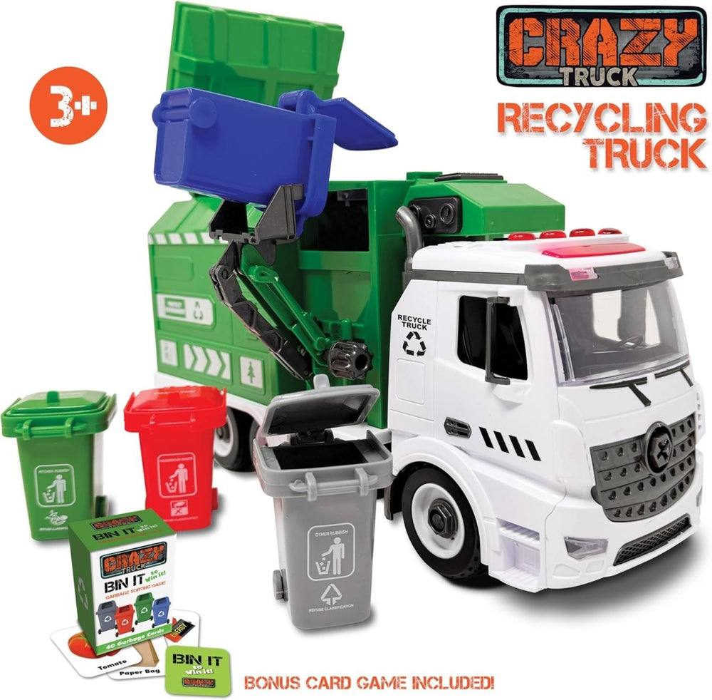 Garbage Recycling Truck Lights and Sounds-Vehicles & Construction-Tools 4 Teaching-Classroom Decor and More