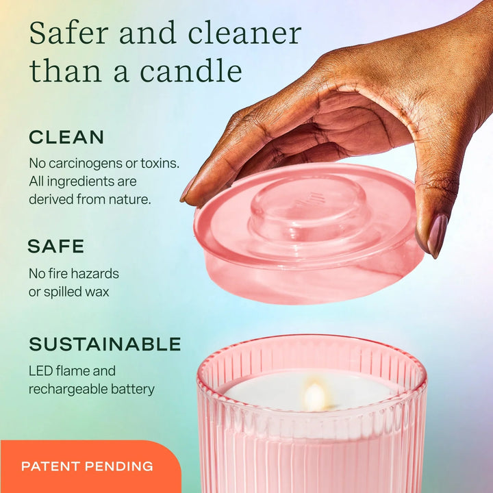Flameless Candle Diffuser- Pink