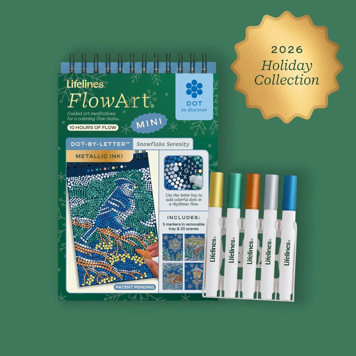 Lifelines- Mini FlowArt: Snowflake Serenity - Tools 4 Teaching
