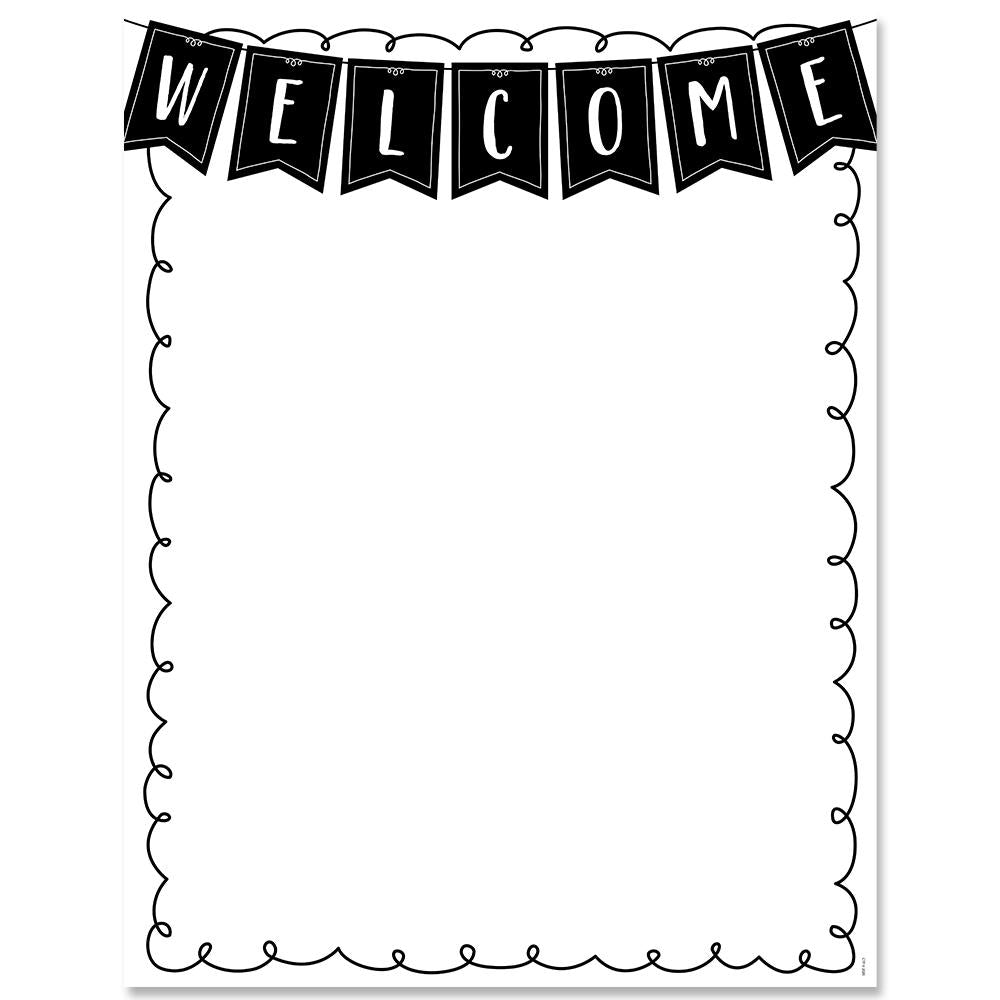 Welcome Chart-Charts-Tools 4 Teaching-Classroom Decor and More