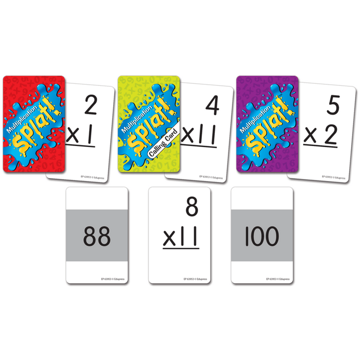 Math Splat Game: Multiplication-Multiplication & Division-Tools 4 Teaching-Classroom Decor and More
