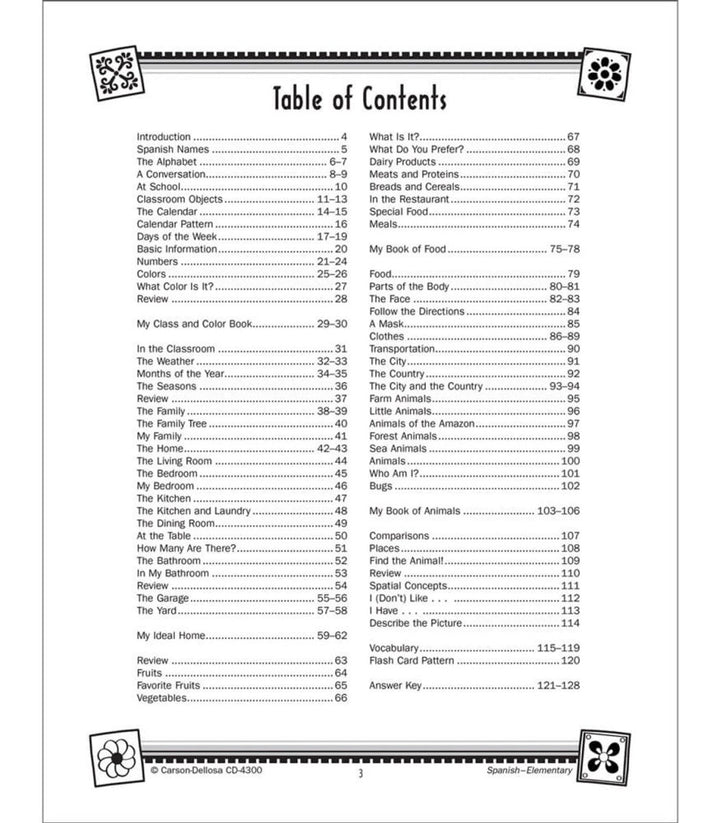 Skills for Success Spanish Resource Book Grade K-5 Paperback-Writing-Tools 4 Teaching-Classroom Decor and More