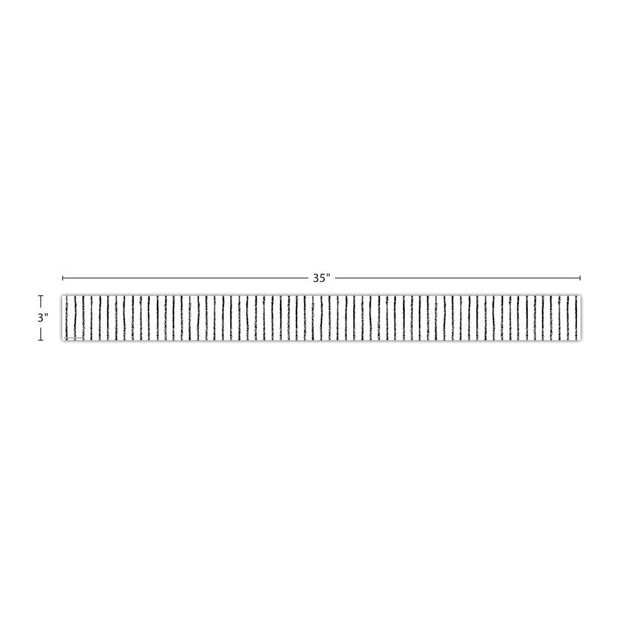 White with Black Pinstripes Straight Border Trim-Borders-Tools 4 Teaching-Classroom Decor and More