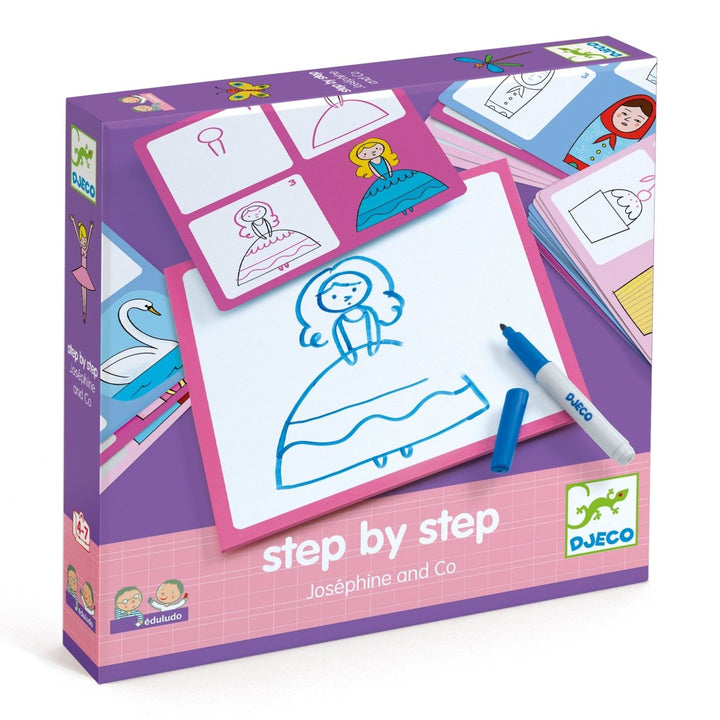 Josephine & Co Learn to Draw Step by Step-Craft Activity-Tools 4 Teaching-Classroom Decor and More