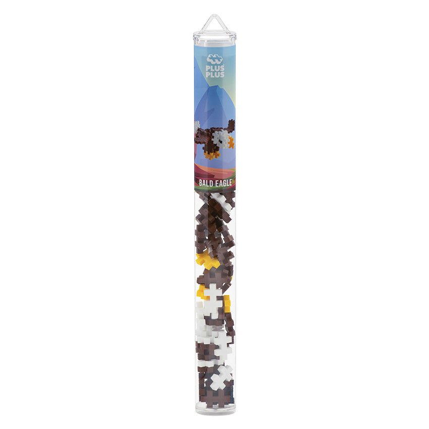 PLUS PLUS® Tube - 70 PC - Bald Eagle-Plus Plus-Tools 4 Teaching-Classroom Decor and More
