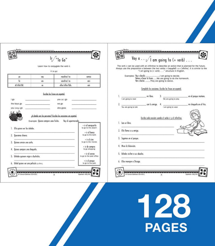 Skills for Success Spanish Resource Book Grade 6-12 Paperback-Writing-Tools 4 Teaching-Classroom Decor and More