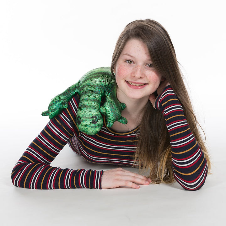 Weighted Lizard (Green) - 2 kg-Sensory Play-Tools 4 Teaching-Classroom Decor and More