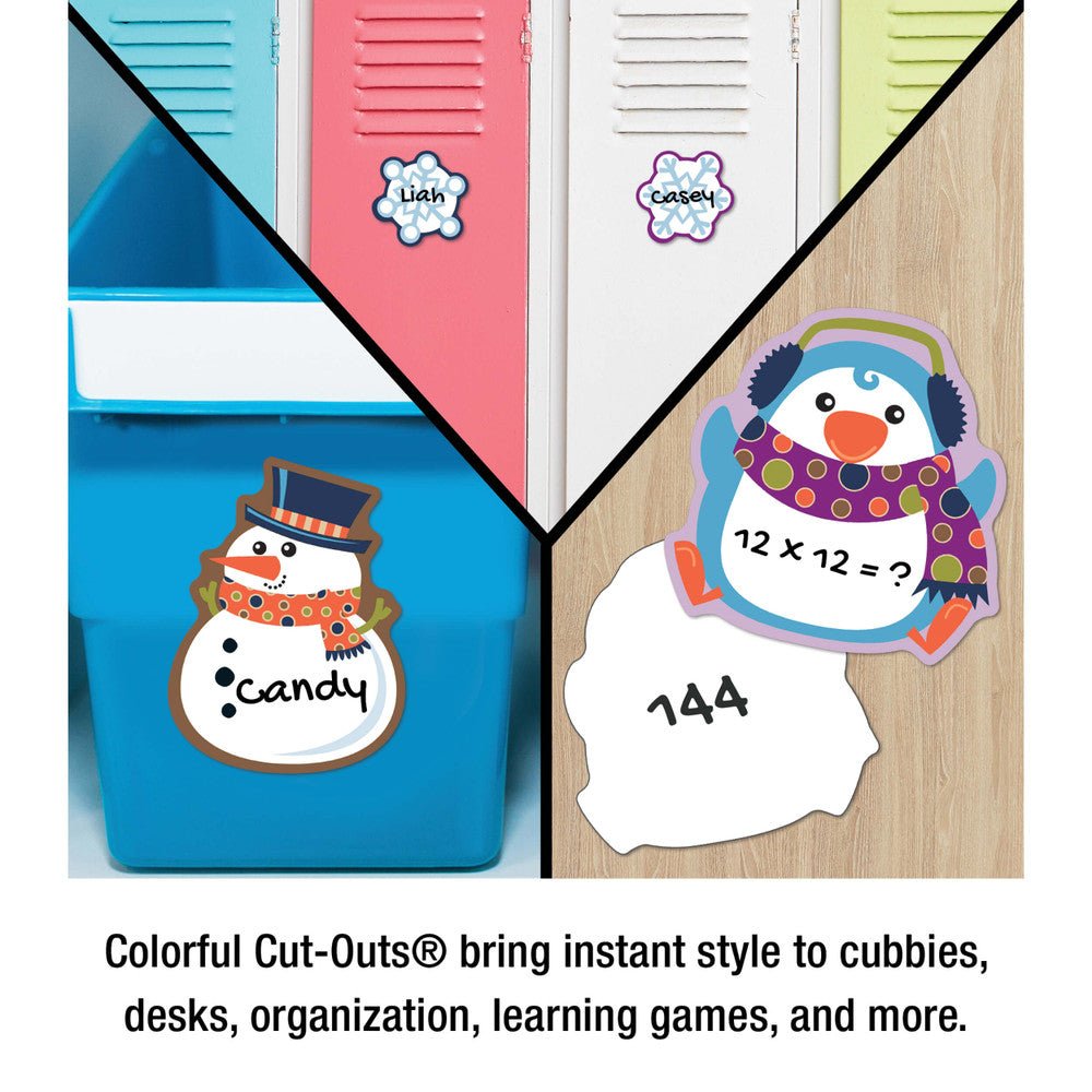 Winter Mix Cutouts-Accents-Tools 4 Teaching-Classroom Decor and More