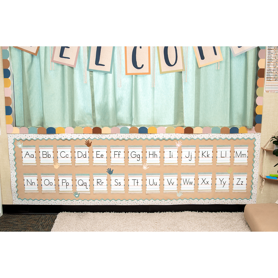 Everyone is Welcome Alphabet Bulletin Board-Bulletin Board Sets-Tools 4 Teaching-Classroom Decor and More