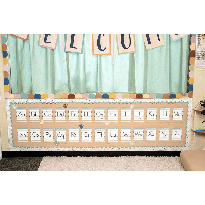 Everyone is Welcome Alphabet Bulletin Board-Bulletin Board Sets-Tools 4 Teaching-Classroom Decor and More