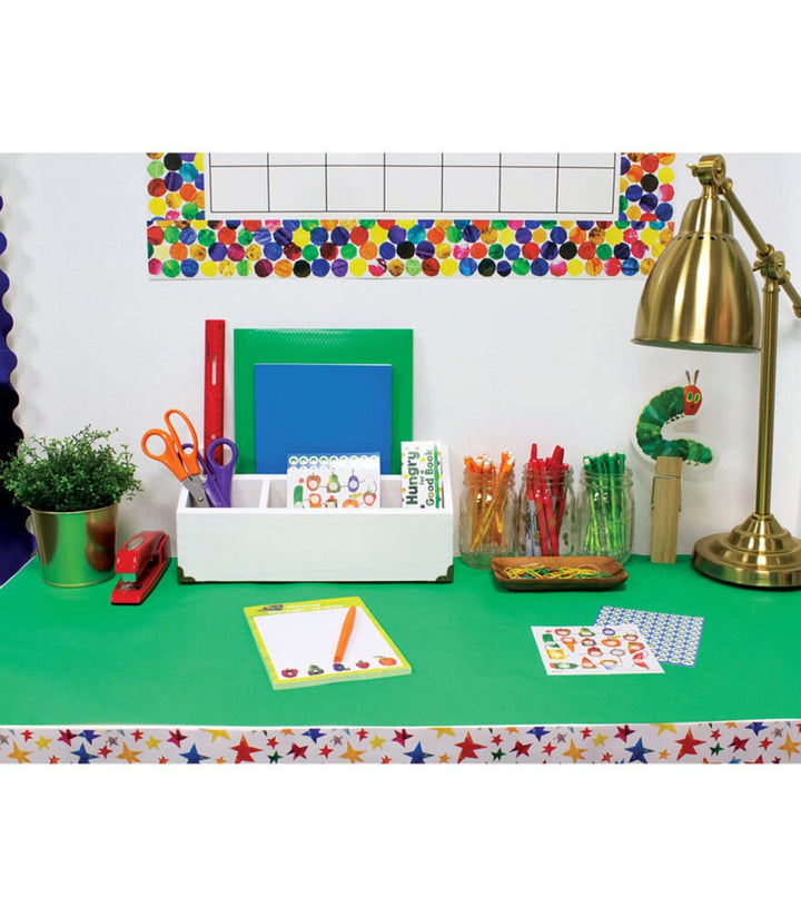 The Very Hungry Caterpillar™ Dots Straight Bulletin Board Borders-Borders-Tools 4 Teaching-Classroom Decor and More