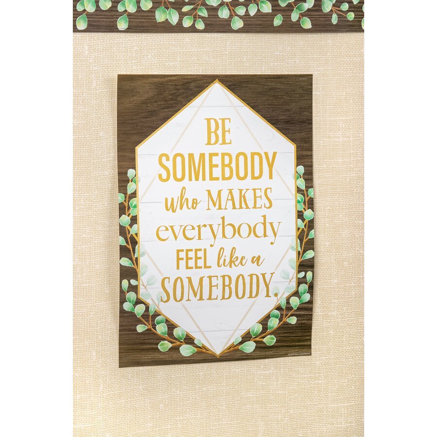 Be Somebody Who Makes Everybody Feel like a Somebody Positive Poster-Posters-Tools 4 Teaching-Classroom Decor and More