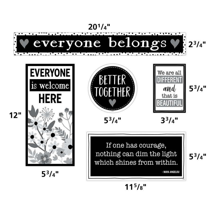 Celebrate Diversity Mini Bulletin Board-Bulletin Board Sets-Tools 4 Teaching-Classroom Decor and More