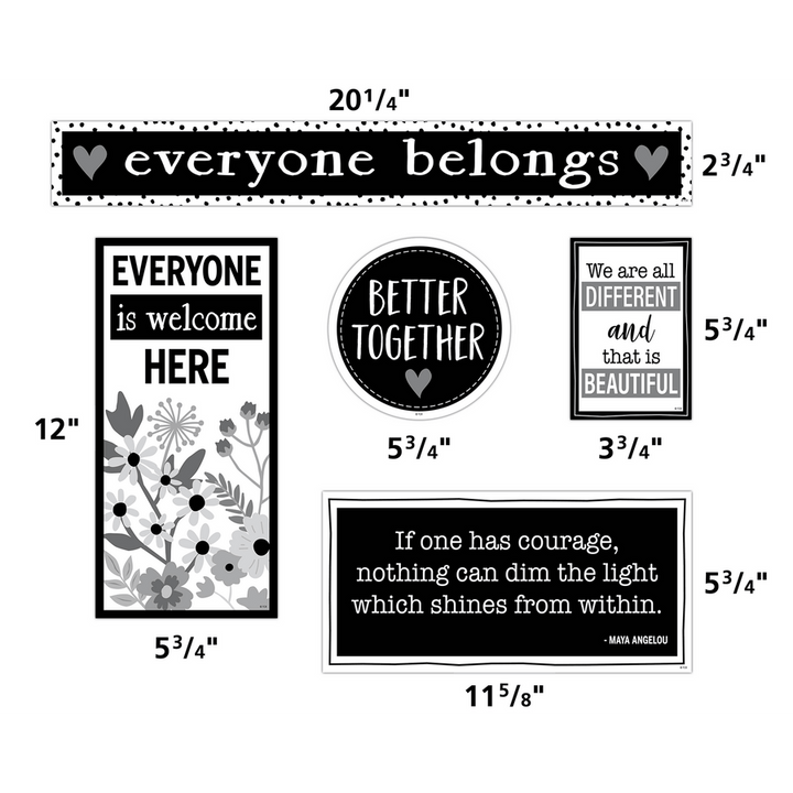 Celebrate Diversity Mini Bulletin Board-Bulletin Board Sets-Tools 4 Teaching-Classroom Decor and More