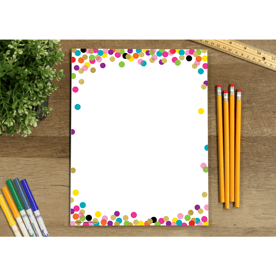 Confetti Computer Paper-Computer Paper-Tools 4 Teaching-Classroom Decor and More