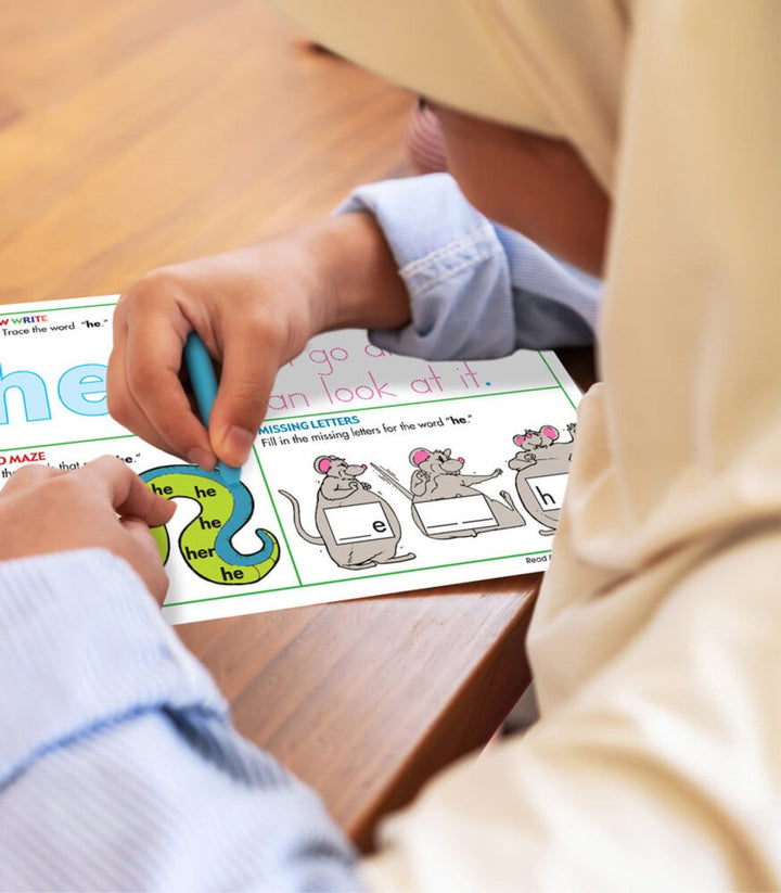 Read & Write First Words Manipulative Grade PK-1-Dry Erase-Tools 4 Teaching-Classroom Decor and More