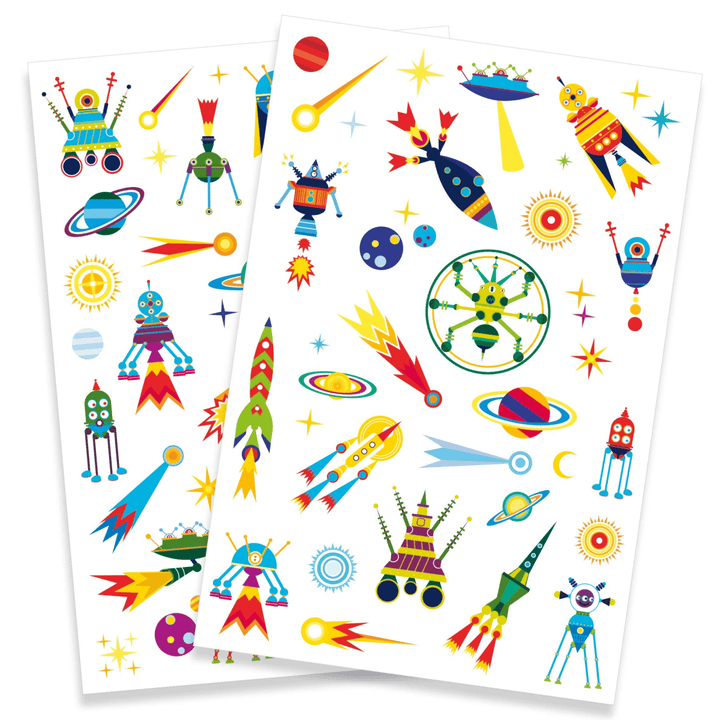 Space Oddity Temporary Tattoos-Craft Activity-Tools 4 Teaching-Classroom Decor and More