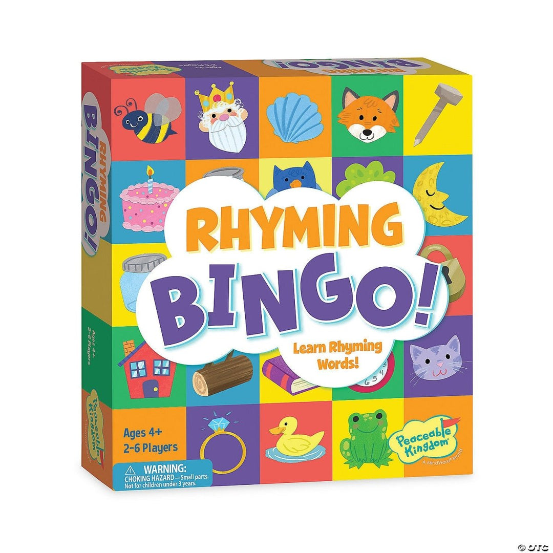 Rhyming Bingo! Game-Subjects - Reading - Reading Manipulatives-Tools 4 Teaching-Classroom Decor and More