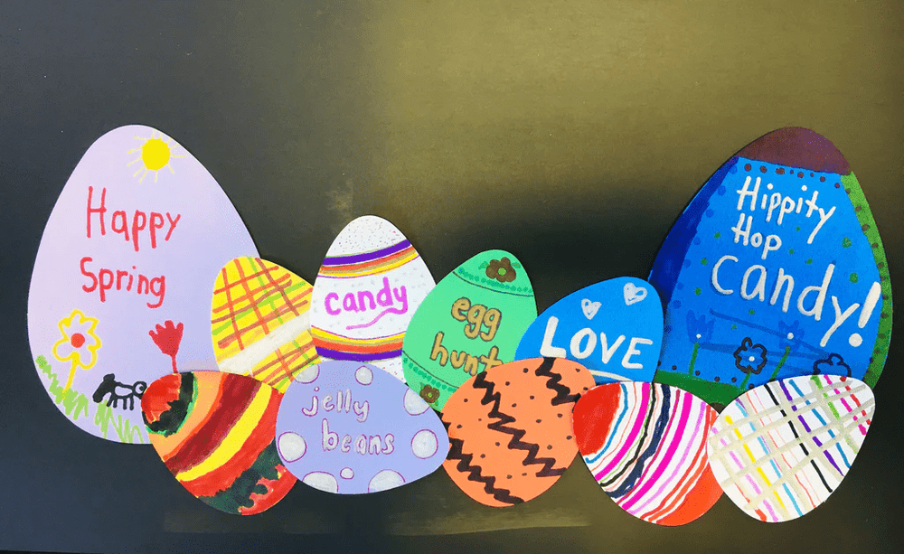 Egg Marble Assorted Color Creative Cut-Outs- 5.5"-Tools 4 Teaching-Classroom Decor and More