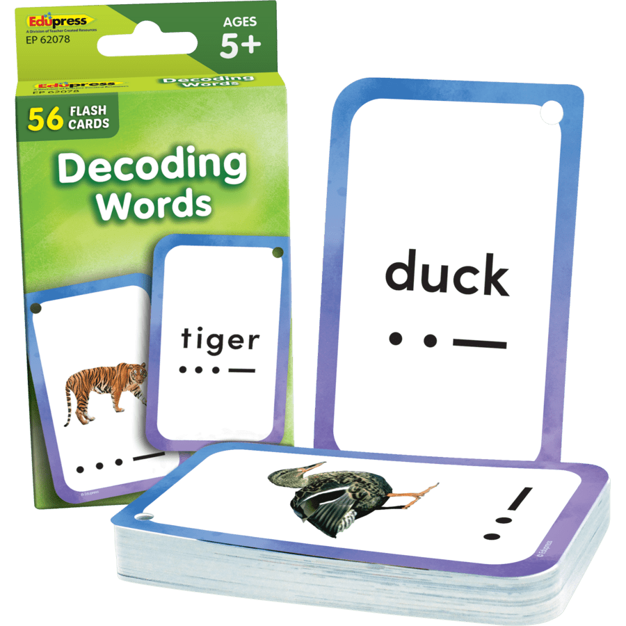 Decoding Words Flash Cards-Flashcards-Tools 4 Teaching-Classroom Decor and More