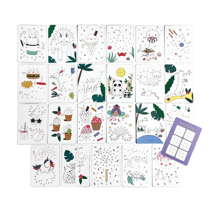 Connect the Dots Activity Cards-Travel-Tools 4 Teaching-Classroom Decor and More