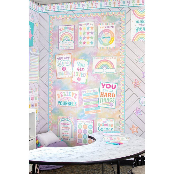 Better Than Paper® Bulletin Board Roll: Tie-Dye-Bulletin Board Paper - Better Than Paper-Tools 4 Teaching-Classroom Decor and More