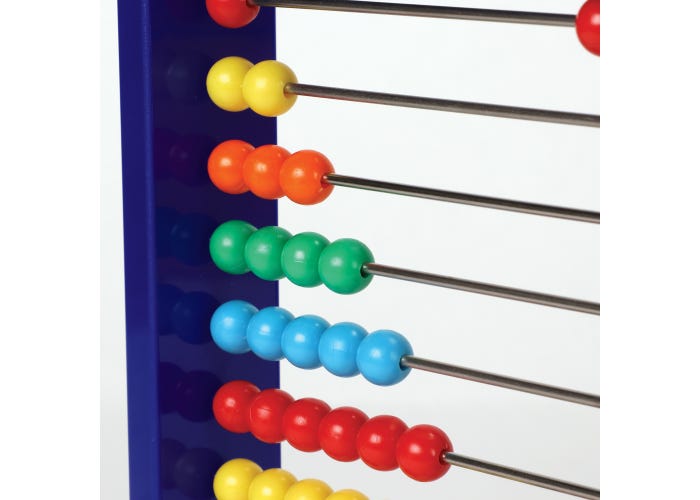 10-Row Abacus-Numbers, Counting & Sorting-Tools 4 Teaching-Classroom Decor and More