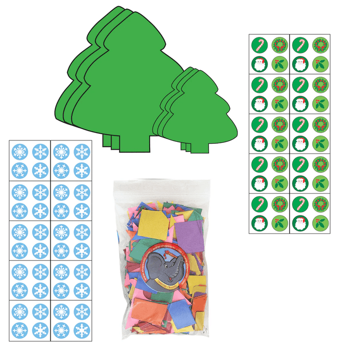 Christmas Tree Deluxe Activity Kit-Craft Activity-Tools 4 Teaching-Classroom Decor and More