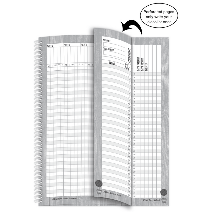 *Modern Farmhouse Record Book-Record & Plan Books-Tools 4 Teaching-Classroom Decor and More