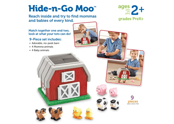 Hide-n-Go Moo™-Developmental-Tools 4 Teaching-Classroom Decor and More