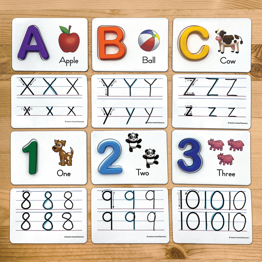 Alphabet & Numbers Learning Cards-Subjects - Reading - Alphabet-Tools 4 Teaching-Classroom Decor and More