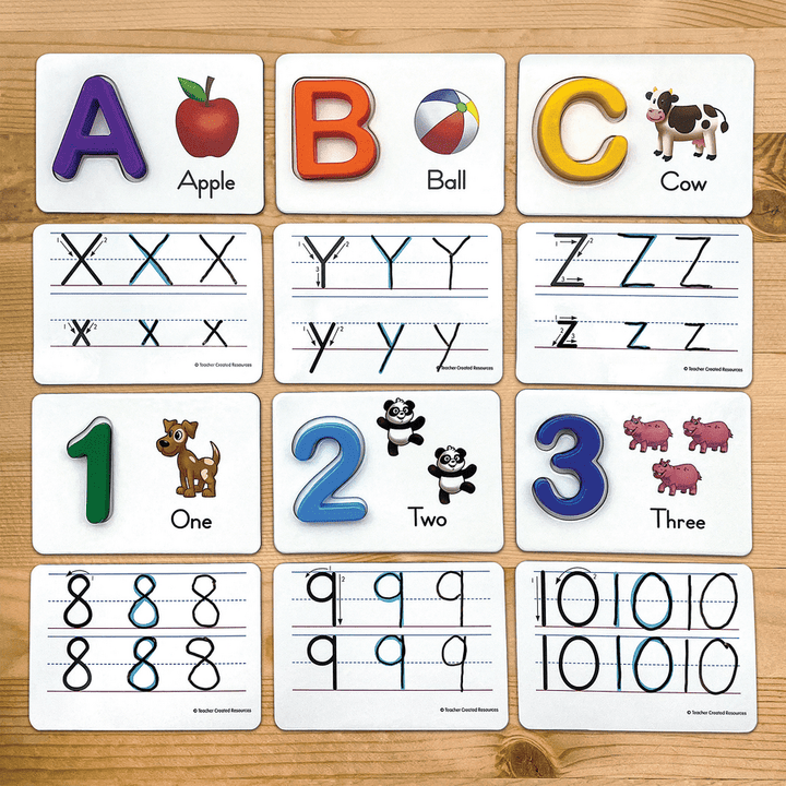 Alphabet & Numbers Learning Cards-Subjects - Reading - Alphabet-Tools 4 Teaching-Classroom Decor and More