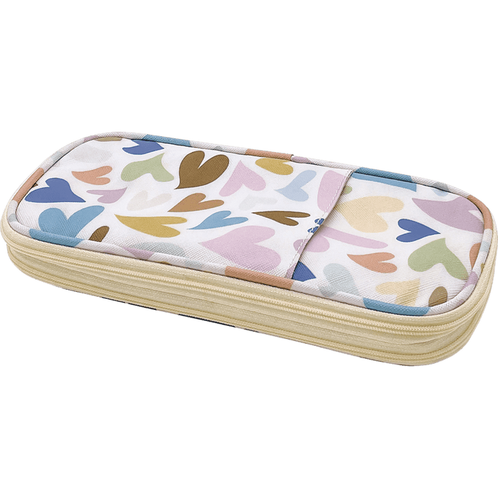 Pencil Case: Hearts-Office Supplies-Tools 4 Teaching-Classroom Decor and More