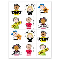 Stick Kids Rewards Stickers-Stickers-Tools 4 Teaching-Classroom Decor and More