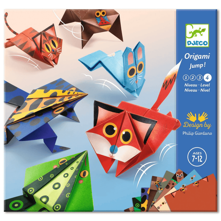 Jumping Animals Origami Paper Craft Kit-Craft Activity-Tools 4 Teaching-Classroom Decor and More