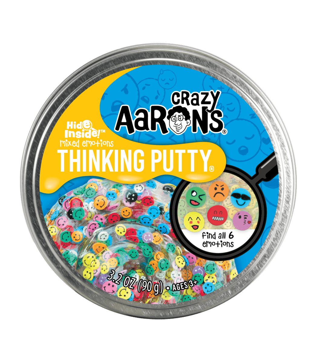Crazy Aaron's® - Hide Inside!™ Mixed Emotions Thinking Putty®-Thinking Putty-Tools 4 Teaching-Classroom Decor and More