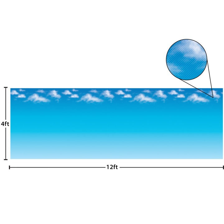 Better Than Paper® Bulletin Board Roll: Clouds-Bulletin Board Paper - Better Than Paper-Tools 4 Teaching-Classroom Decor and More