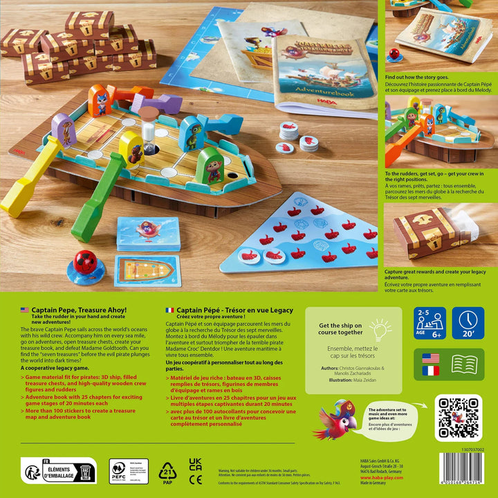 Capt'n Pepe: Treasure Ahoy!-Games-Tools 4 Teaching-Classroom Decor and More