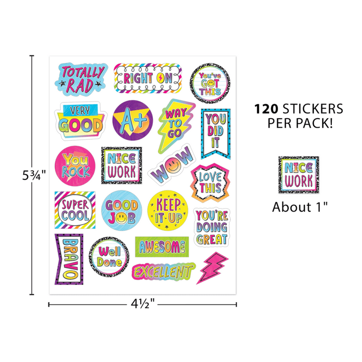 Brights 4Ever Stickers-Stickers-Tools 4 Teaching-Classroom Decor and More