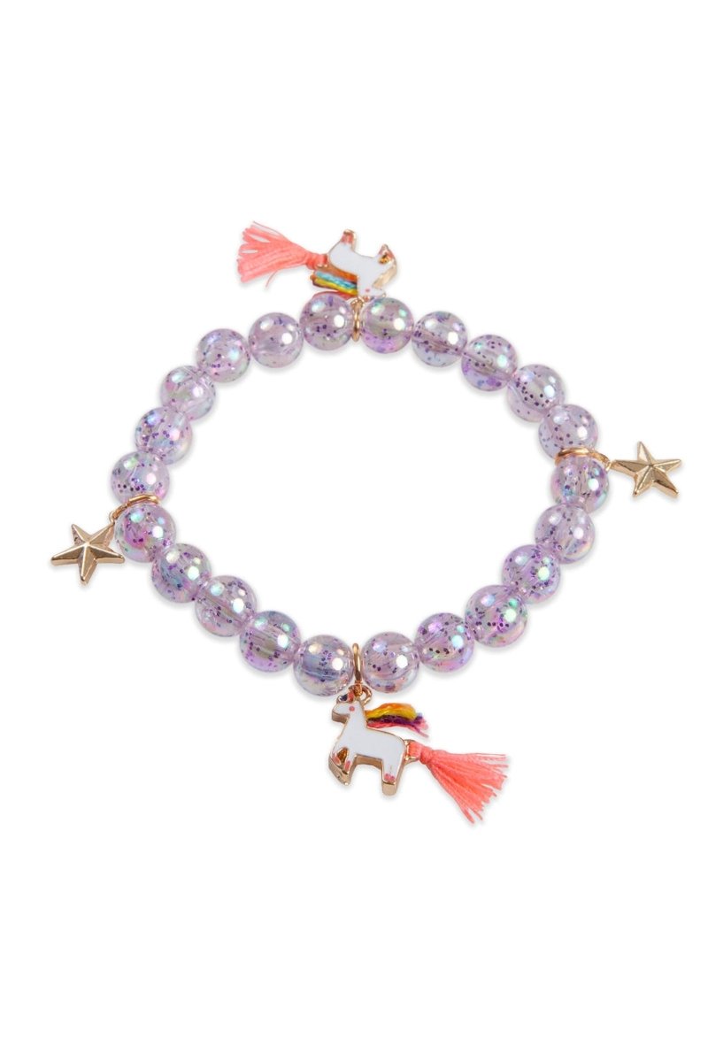 Unicorn Star Bracelet, Purple-Dress Up & Jewelry-Tools 4 Teaching-Classroom Decor and More
