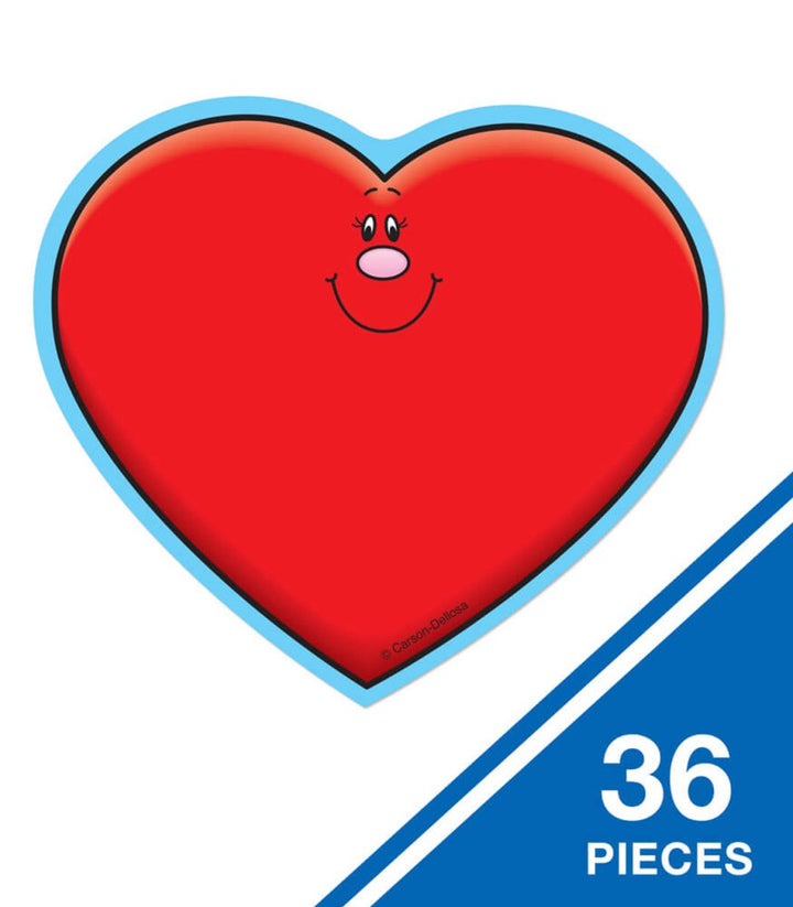 Hearts Red Mini Cutouts-Tools 4 Teaching-Classroom Decor and More