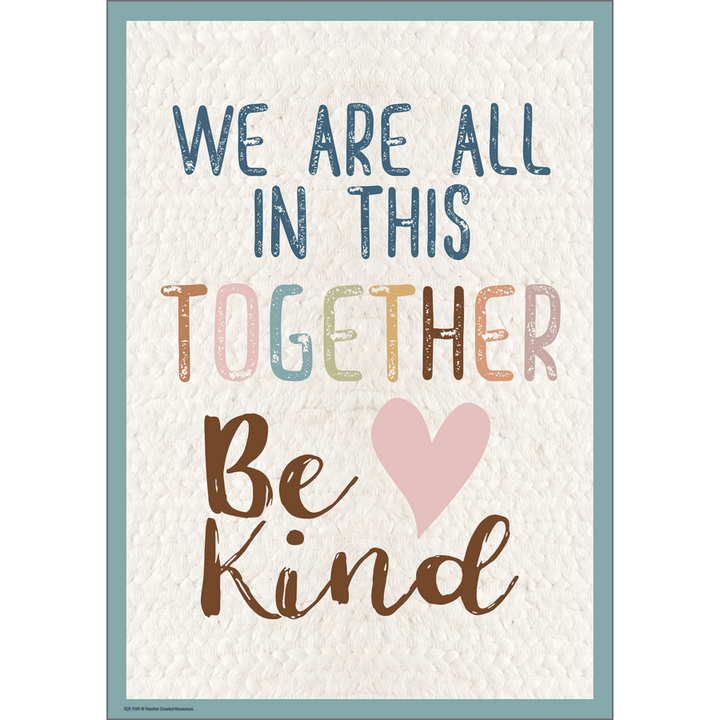Everyone is Welcome We Are All In This Together Positive Poster-Posters-Tools 4 Teaching-Classroom Decor and More